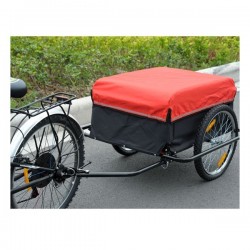 Rectangle remorque vélo bagage