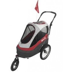 Innopet Sporty dog trailer deluxe red