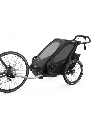Om toevlucht te zoeken Algebra Noord Thule Chariot sport 1 fietskar - Midnight Black